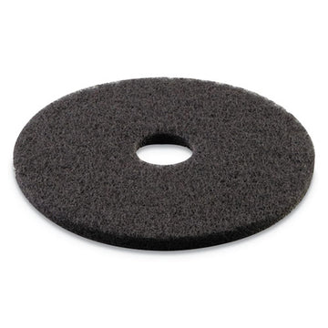 Boardwalk® Stripping Floor Pads, 17" Diameter, Black, 5-carton freeshipping - TVN Wholesale